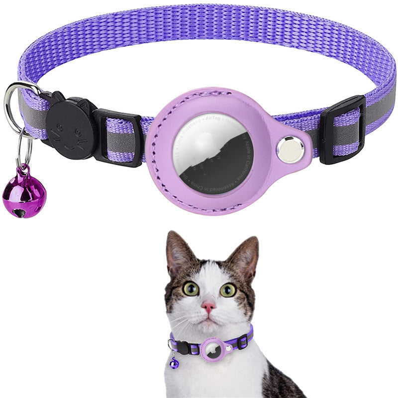 Reflective Cat Airtag Collar