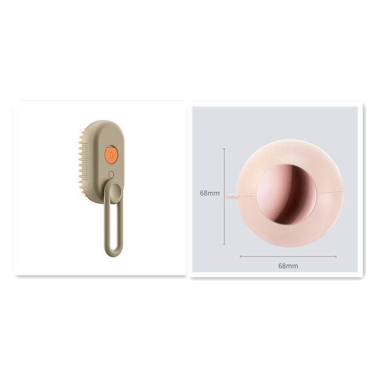 Electric message Brush with Steam Spray