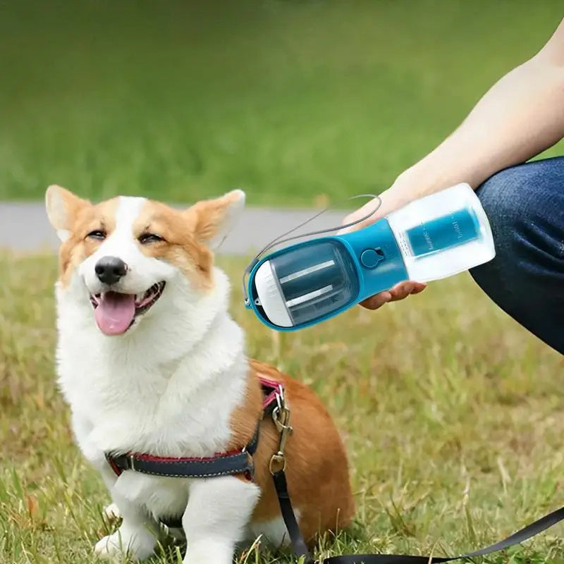 Water Cup Drinking Food and Garbage Bag 3 in 1
