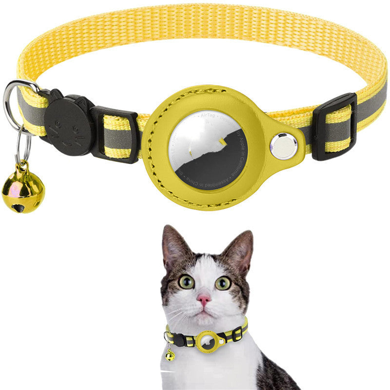 Reflective Cat Airtag Collar