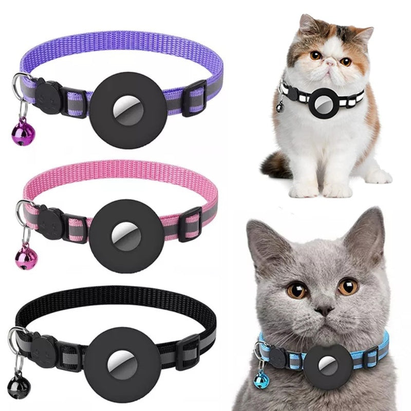 Reflective Cat Airtag Collar
