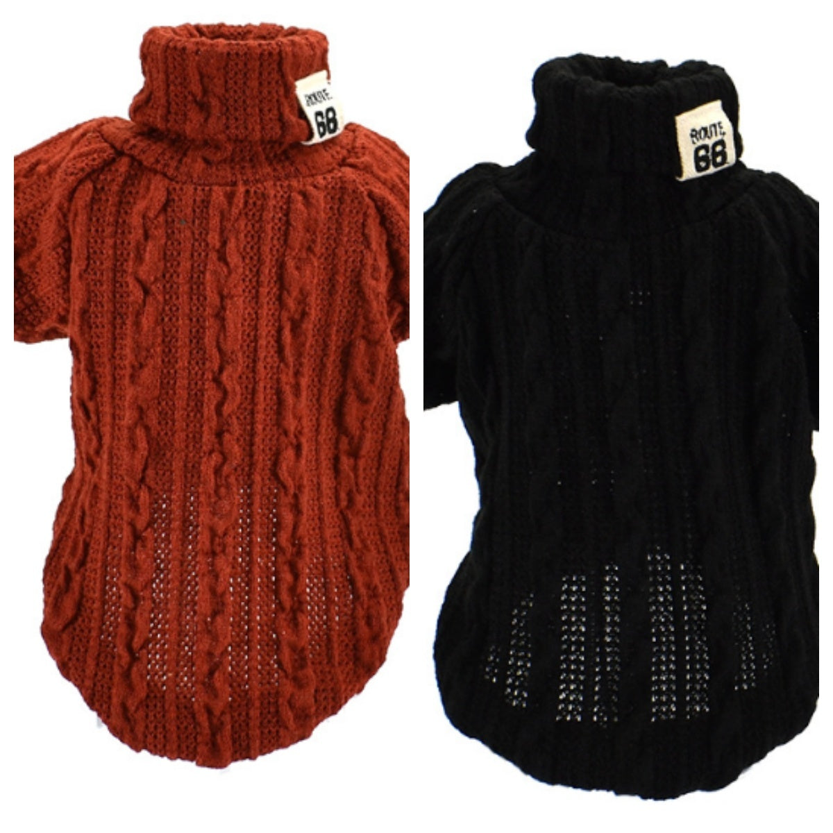 Dog Sweater Turtleneck Warm Cotton For Puppy