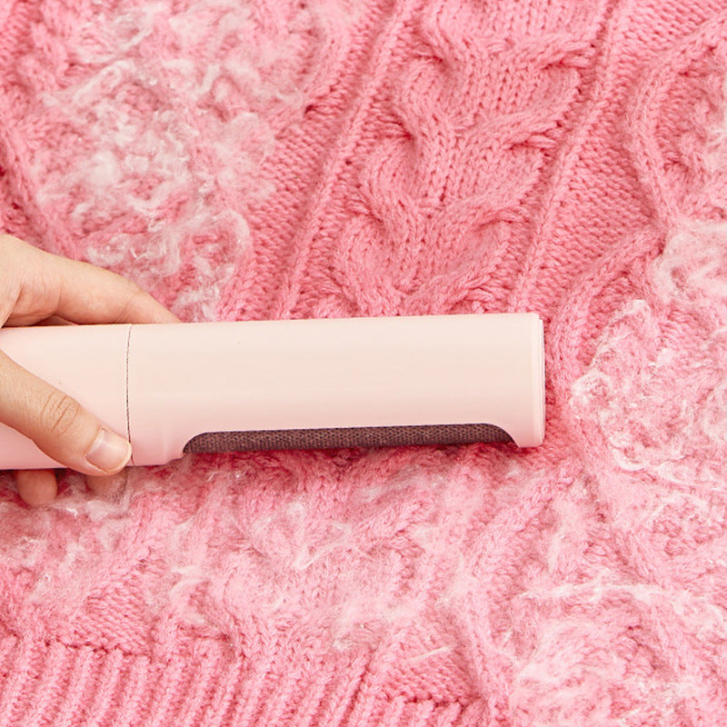 Reusable Pet Hair Remover Brush Lint Roller Portable Effective Self-Cleaning Tool