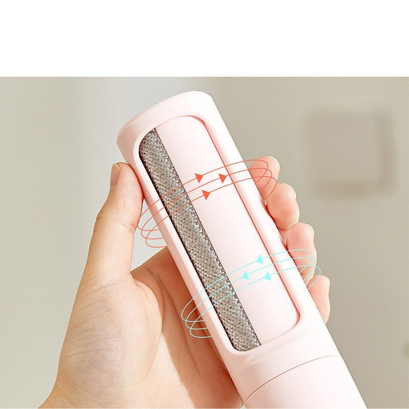 Reusable Pet Hair Remover Brush Lint Roller Portable Effective Self-Cleaning Tool